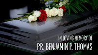 01-29-2026 Pastor Benjamin Thomas